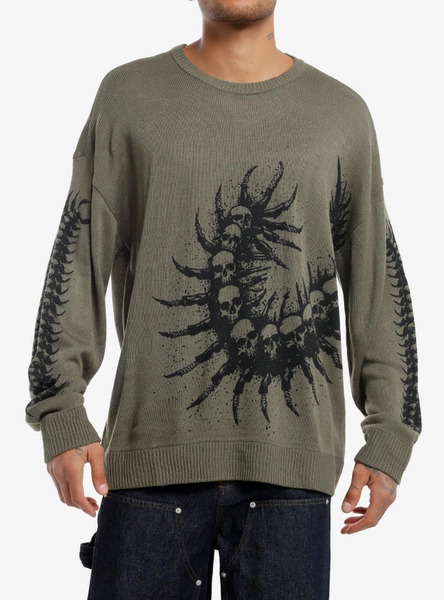 Skull Centipede Sweater