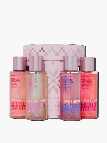 4-Piece Full-Size Love Shimmer Gift Set