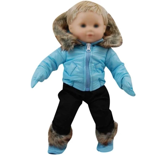 The Queen's Treasures 15 Inch Bitty Baby & Twins Snow Suit Jacket