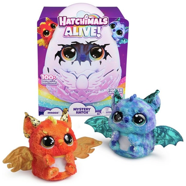 Buy Hatchimals Alive Mystery Hatch Draggle Electronic Pet | Electronic toys and robots | Argos