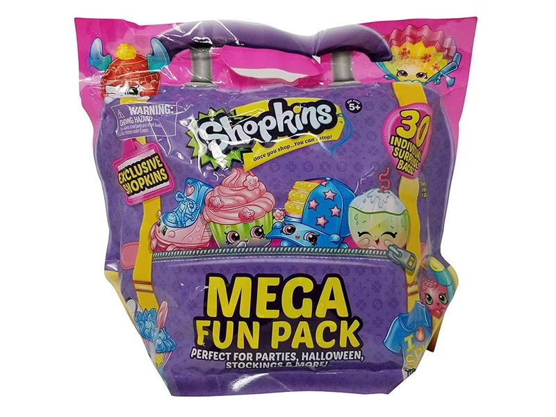 Shopkins Mega Fun Pack with 30 Individually Bags - Walmart.com