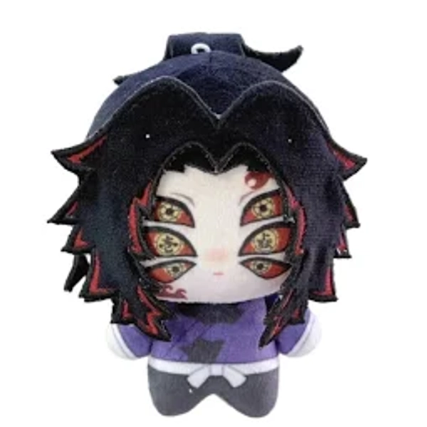 Demon Slayer Kokushibo Plush Doll Kimetsu No Yaiba Plush Kokushibo Doll Douma Plush Pendant