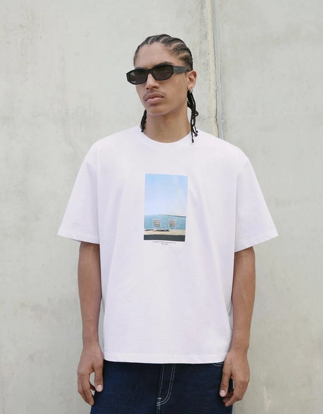 Camiseta manga corta print