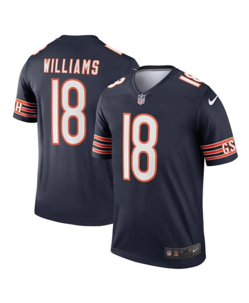 Nike Men's Caleb Williams Navy Chicago Bears Team Legend Player Performance Top - Navy