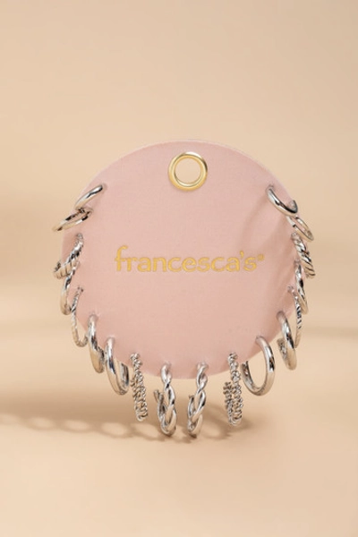 ❤️Esme Silver Hoop Earring Pack