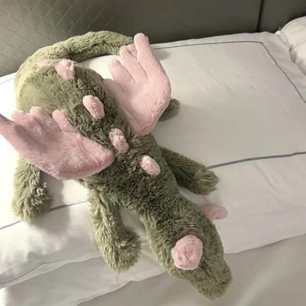 Jellycat Matcha Green Dragon: 50cm Special Edition Plush Soft Toy