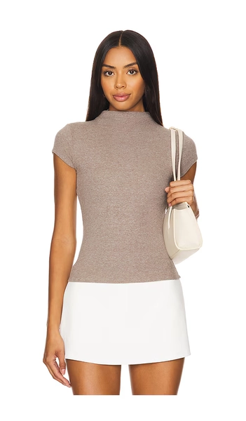 Gem Cap Sleeve Top