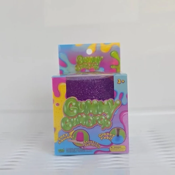 Five Below Viral Gummy Gumdrop Squishy Purple Edition- - New Toys & Collectibles