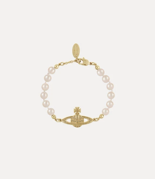 Vivienne Westwood Mini Bas Relief Pearl Bracelet