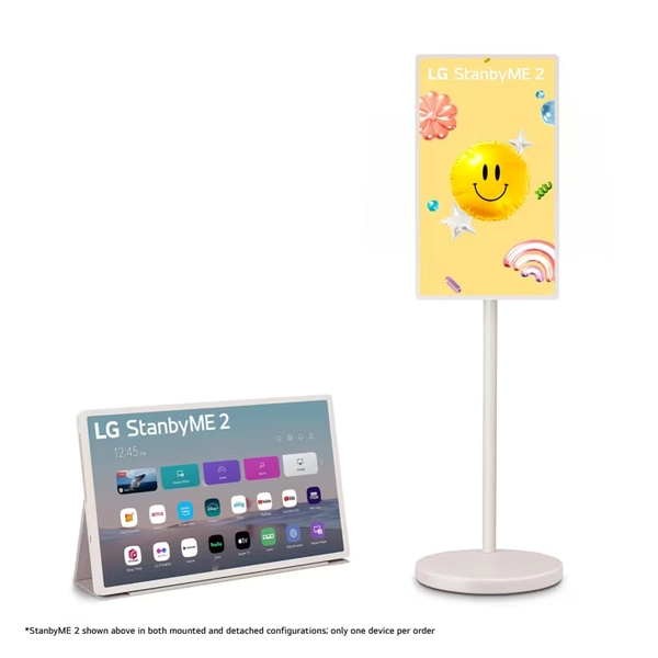 LG StanbyME 2 27" Portable Smart Touch Screen with 4hr Battery