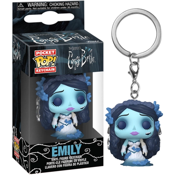 Corpse Bride Emily Pocket Pop! Keychain | Nexus vefverslun