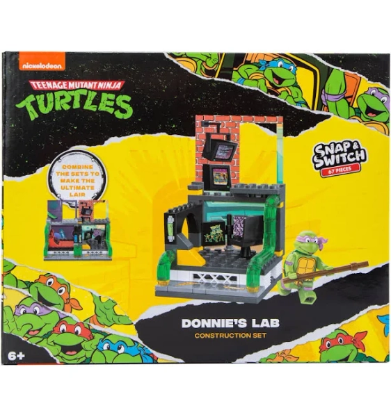 Teenage Mutant Ninja Turtles Donnie's Lab Construction Set