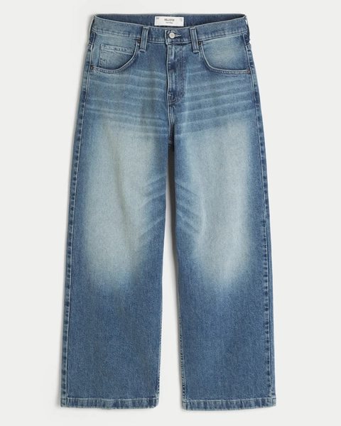 Dark Wash Super Baggy Jeans