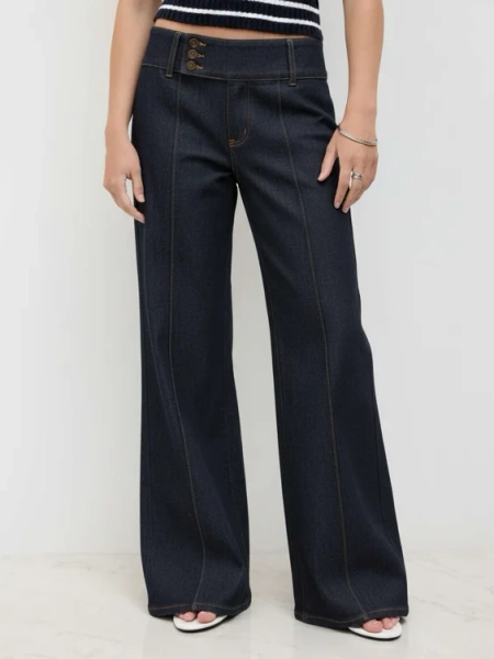 denim Denim Denim Low Rise Baggy Jeans For Daily Casual