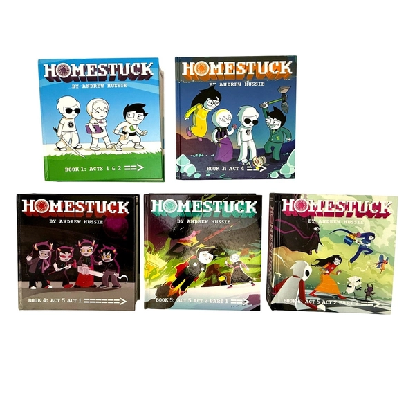 Homestuck Book Collection 1 3 4 5 6 By Andrew Hussie VIZ Media Discontinued Rare