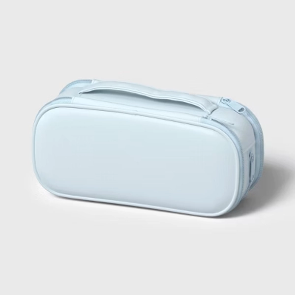 Large Multi Compartment Pouch Light Blue - up&up™