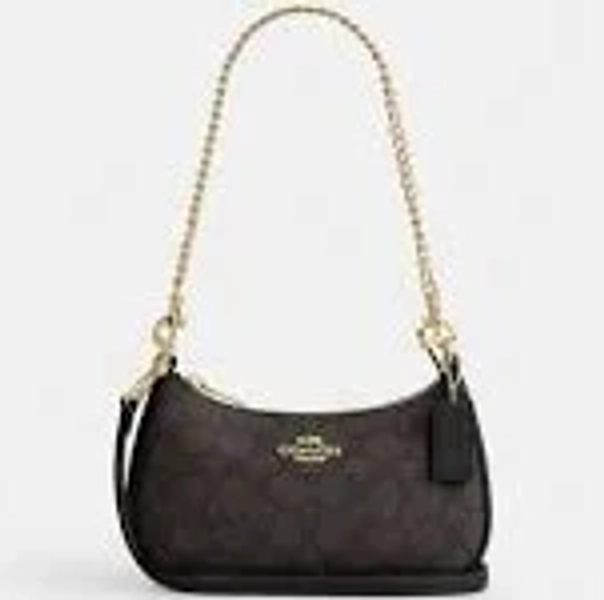 COACH Teri Mini Crossbody Bag In Signature Canvas Women's