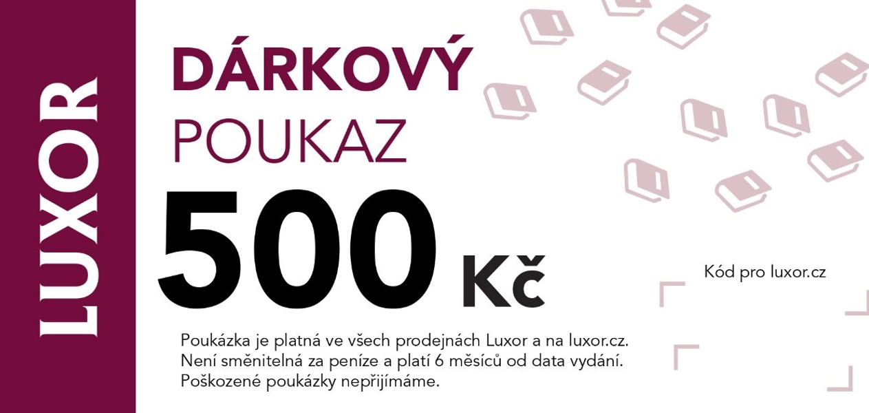 Elektronický dárkový poukaz 500 Kč