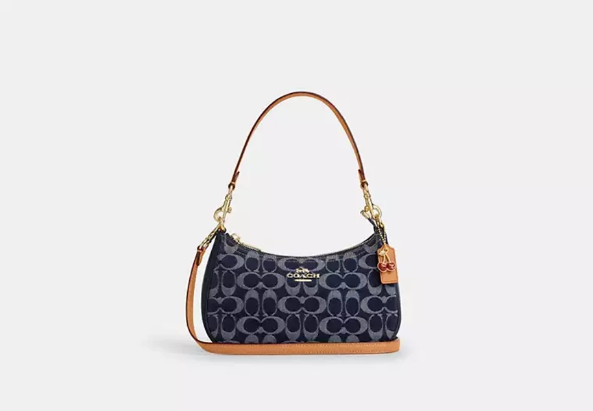 Teri Shoulder Bag In Signature Denim