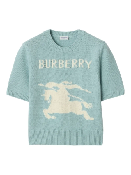 Burberry EKD short-sleeve Sweater  | Blue | FARFETCH