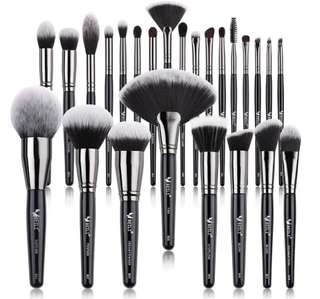 BEILI Brushes 25pcs Makeup Brush Set Cosmetic Foundation Brush Kit Eyeshadow Powder Blush Concealer