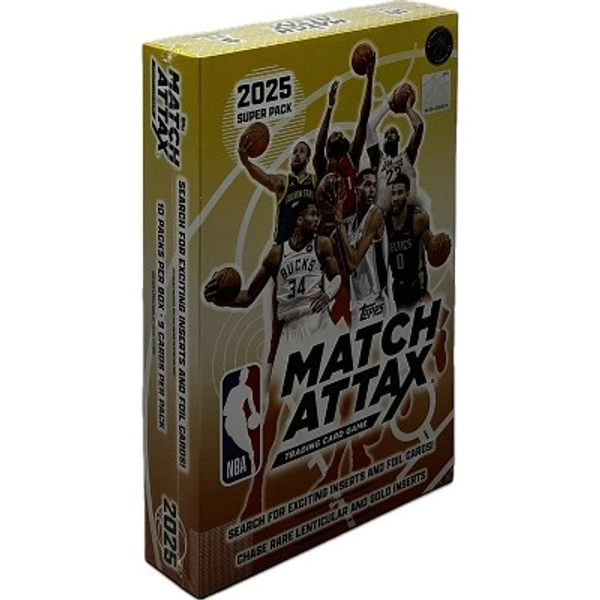 2025-26 Topps Match Attax NBA Basketball Super Pack Edition Box