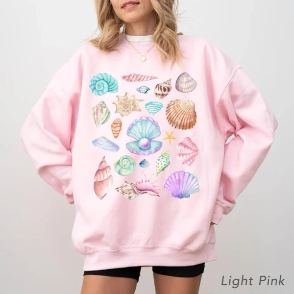 Trendy Beach Sweatshirt