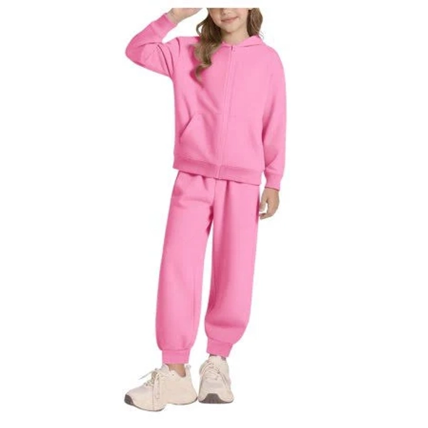 Tshxs Zip Up Clothes Clothes Girls Kids Girls Clothes Stylish Tops And Pants With Pockets Clothing Sets 2 Piece Outfits