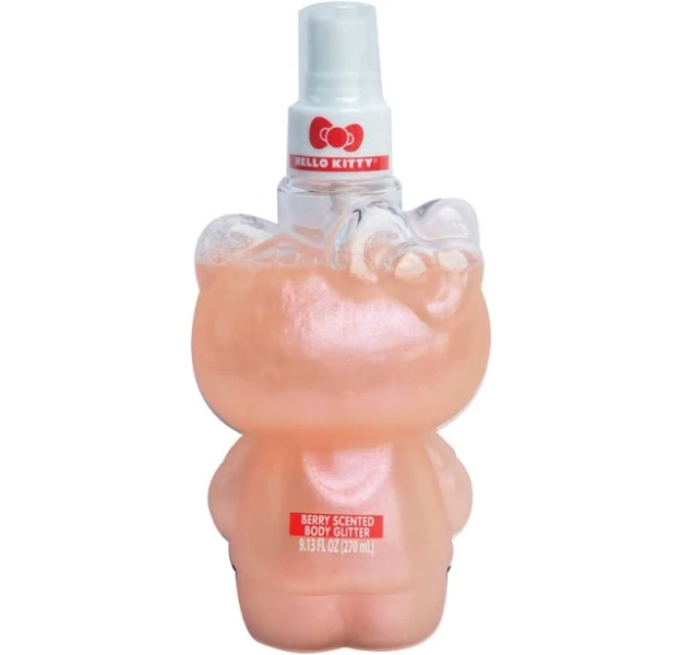 Hello Kitty Berry Body Glitter Spray