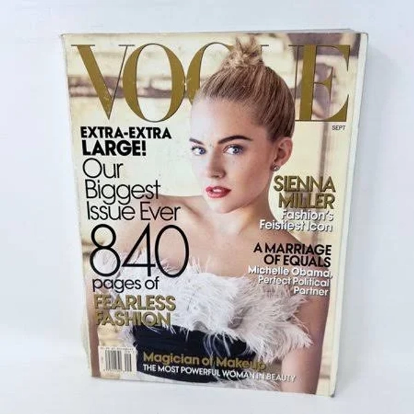 Vogue Magazine September 2007 Sienna Miller, Size: Small