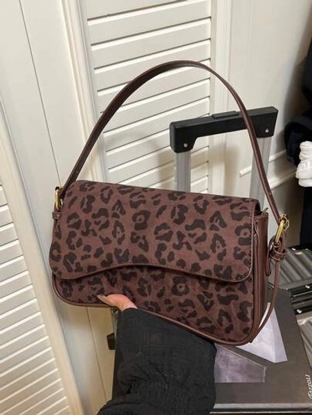 Zaino/Borsa a spalla in pelle scamosciata di colore unito da donna