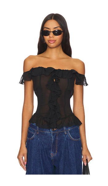 Timeless Ruffle Top