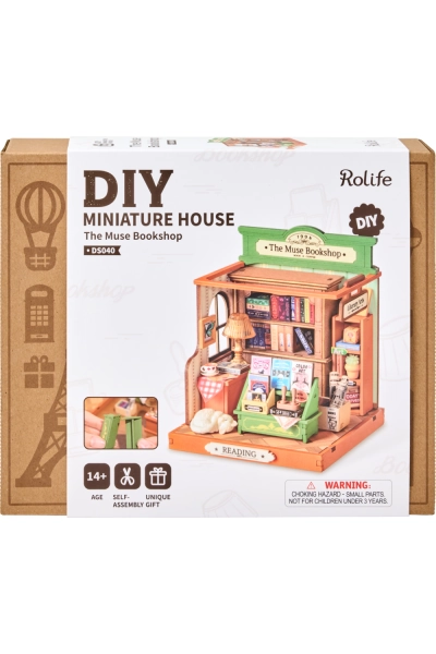 Rolife DIY Miniature House - The Muse Bookshop