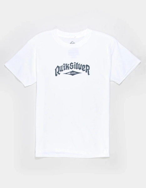 QUIKSILVER YG Diamond Boys Tee - WHITE - S