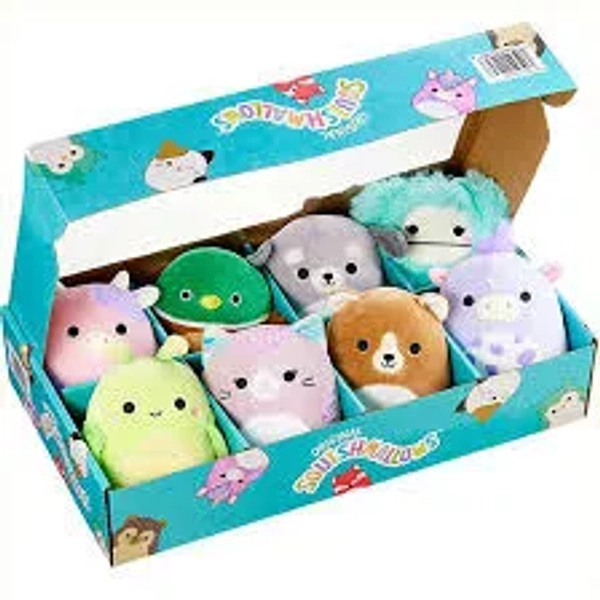 Squishmallows Fantasy & Wildlife 5 Inch Mini Plush 8 Pack