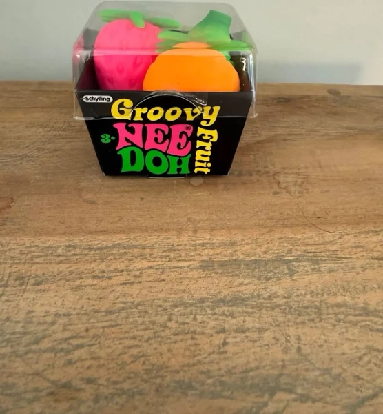NeeDoh Groovy Fruit Sensory Stress Ball