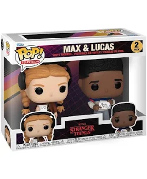 Funko Stranger Things Max & Lucas Funko Pop! 2 Pack