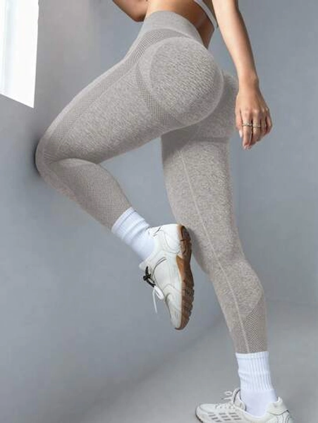 Powerista Space Dye Wide Band Sports Leggings Yoga Women Pants