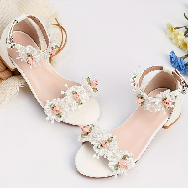 1 Pair of New Fashion 'S High-Heeled Sandals, Princess Sandals, Female Students' Comfortable Daily Heel Shoes, Large Size 'S Roman Style High-Heeled Shoes, Performance Shoes, Dance Small Heel Shoes, Suitable for Weddings, Parties, Birthday Parties