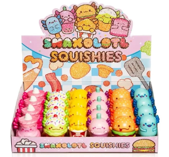 Kawaii Slime Company Snaxolotl Mini Squishy Toys