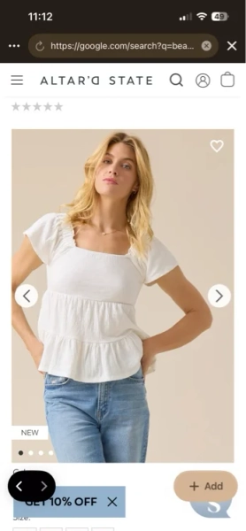 Leylani Tiered Babydoll Top