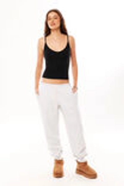 Sia Cuffed Jogger Track Pant - Grey