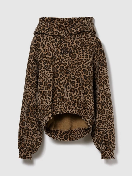 Gap Brown Leopard Print VintageSoft Crop Logo Hoodie | Sweater animal print, Leopard print clothes, Leopard print sweater and jeans