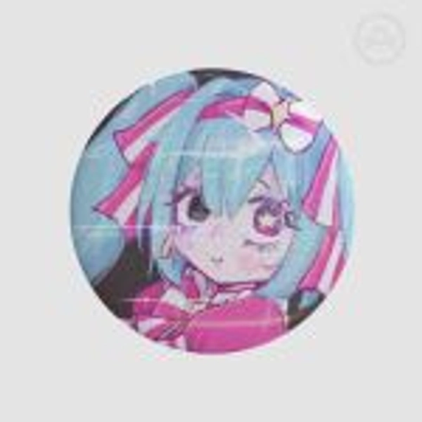 Restart Hatsune Miku rainbow badge by Sakurachuu _ - ACGGOODS