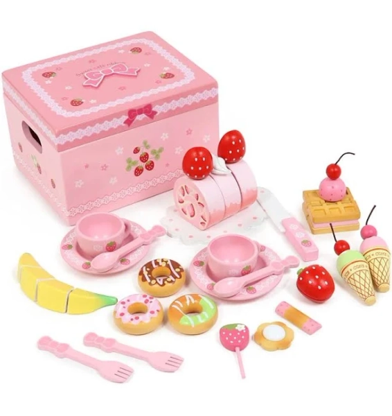Mother Garden Wooden Toy Play Set