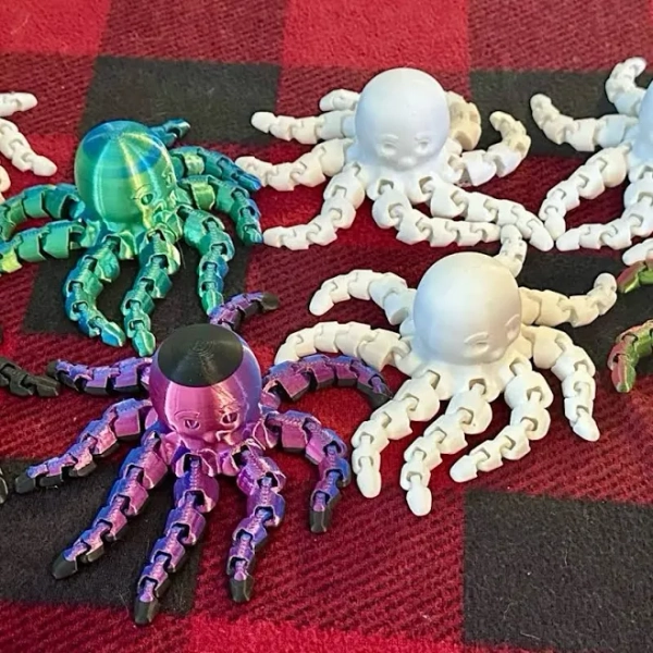 Flexible Octopus Fidget Toy - VARIOUS COLOR AVAIL relieve stress anxiety stress gadget stress