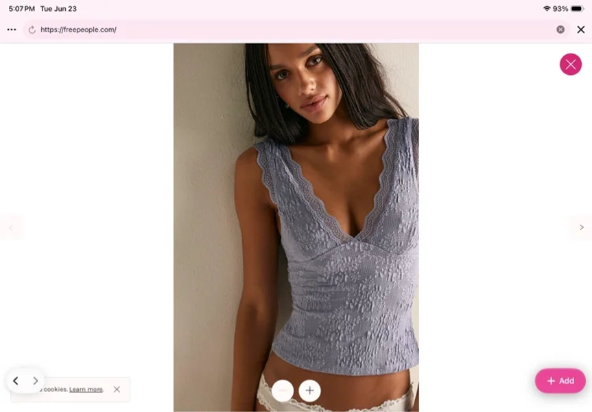 Loved You First Lace Cami