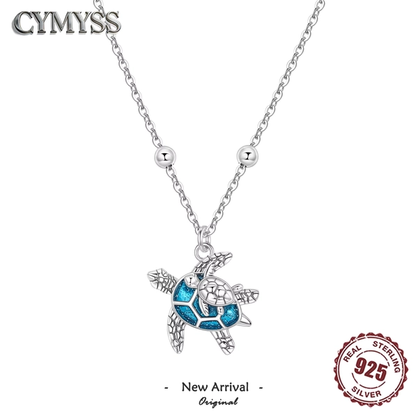 Original 925 Sterling Silver Mother and Baby Turtle Necklace Y-shaped Chain Necklace For Women Memorial Prayer Jewelry Gift 2026 - AliExpress 36