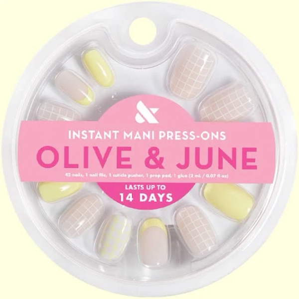Olive & June Tennis Vibes Mixed Pack Press-On Fake Nails