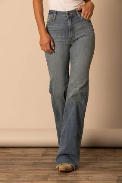 Kimes Ranch Women's Olivia High-Rise Wide-Leg Jeans